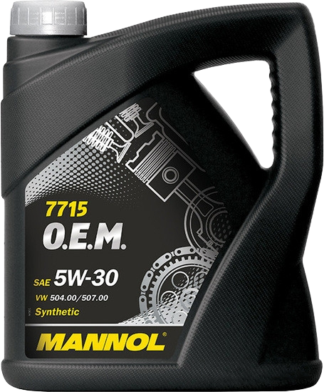 Моторное масло Mannol 7715 O.E.M. 5W30 SN/CF, 5л
